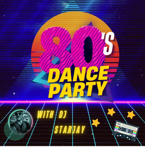 80’s Outdoor Dance Party