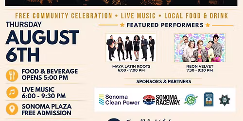 Sonoma City Party