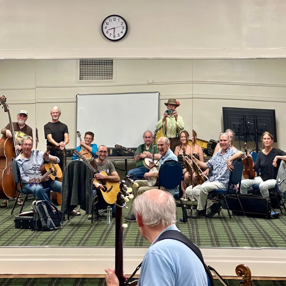 The Sonoma Town Bluegrass Jam