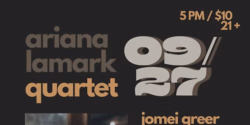 Jazz Vocalist Ariana LaMark