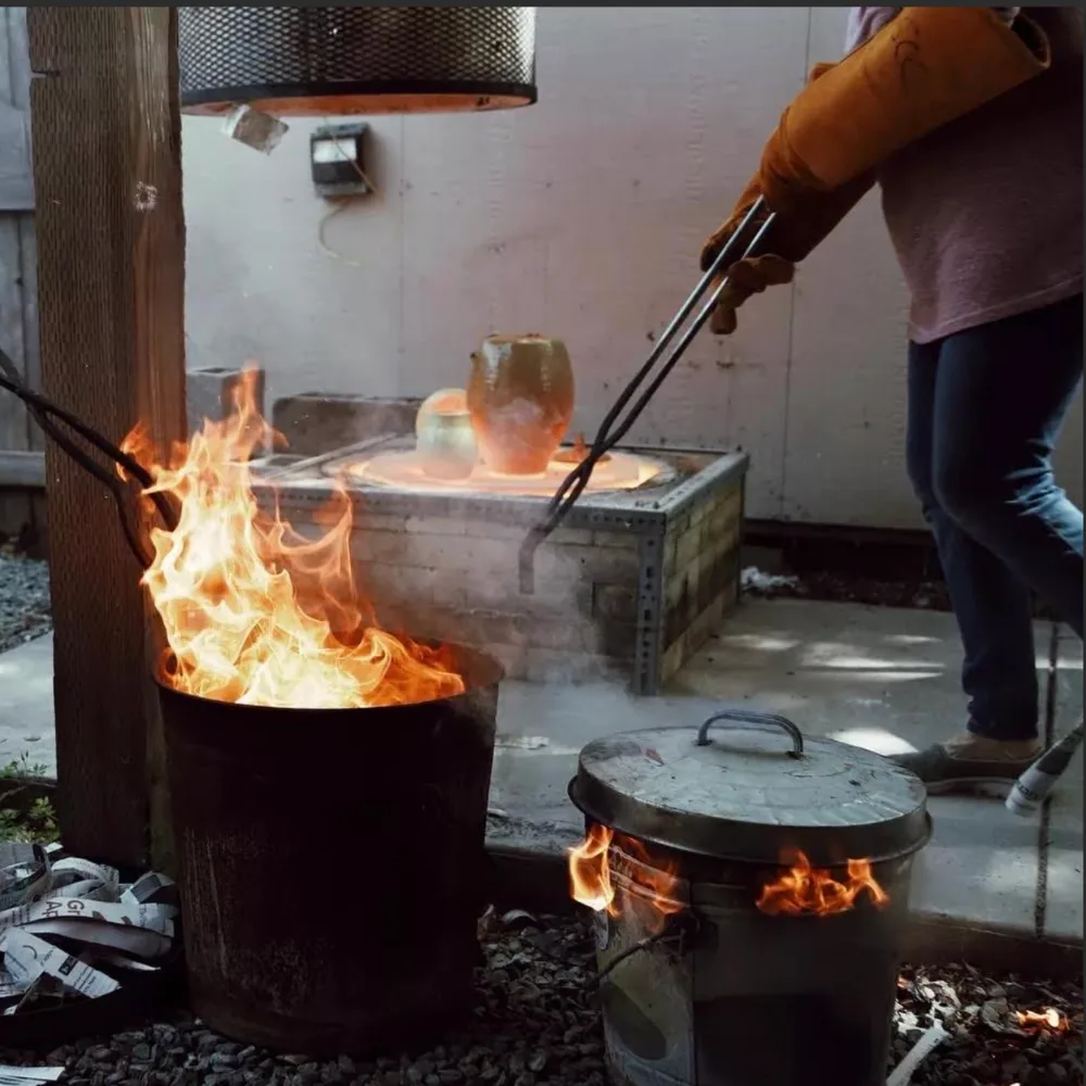 Full Moon Raku Firing