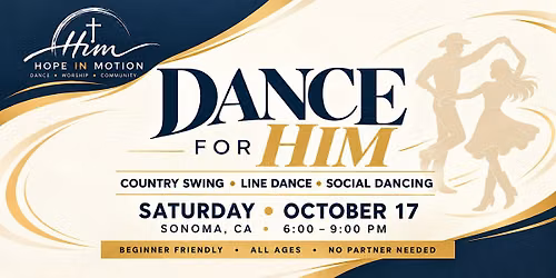 Dance for HIM: A Christian Line Dancing + Country Swing Night