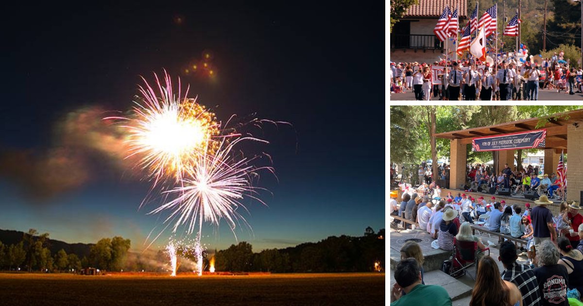 Sonoma’s Hometown 4th of July Parade & Fireworks- Celebrating 250 years of the red, white and blue!