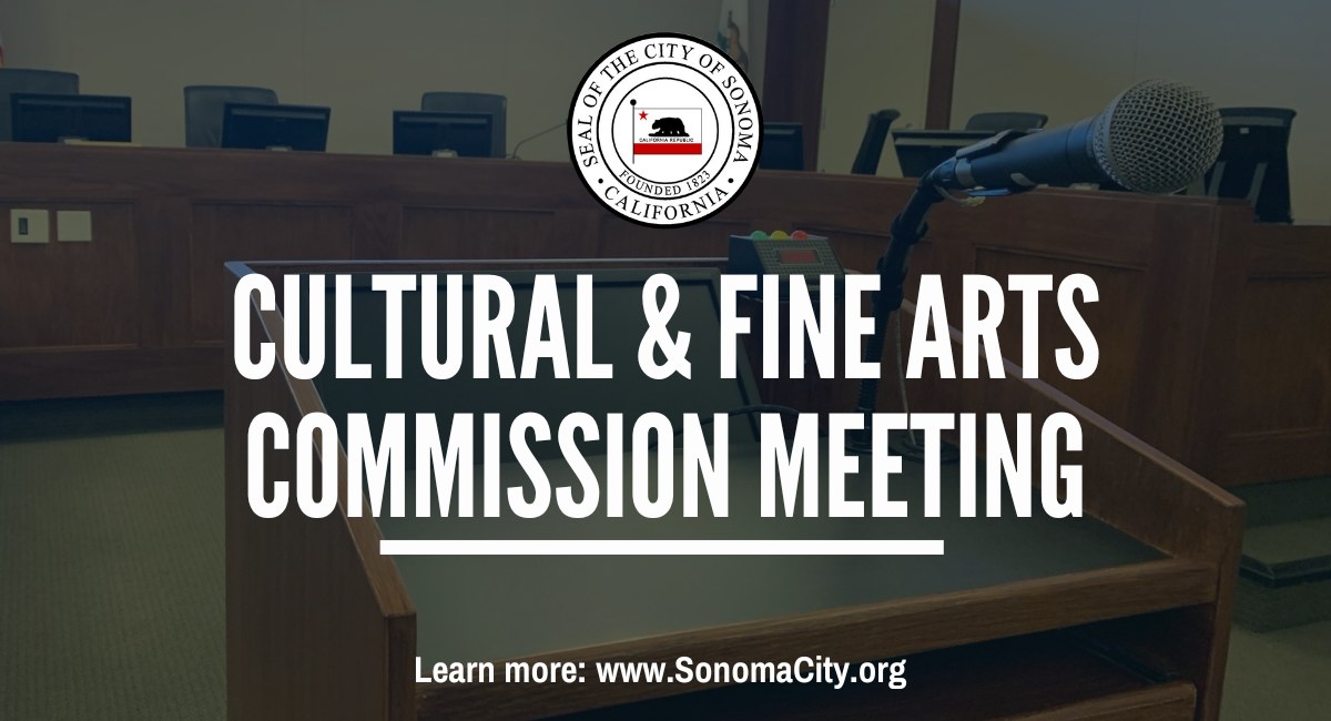Cancelled: Cultural & Fine Arts Commission