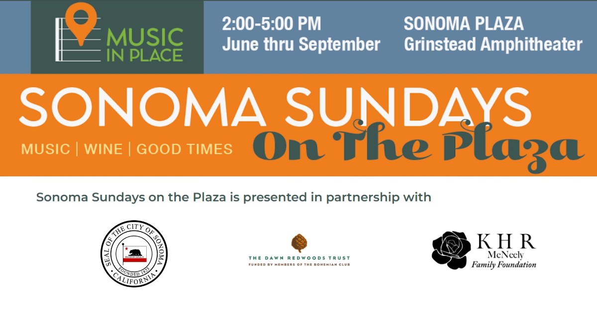 Sonoma Sundays: Free Concerts at the Plaza Amphitheater